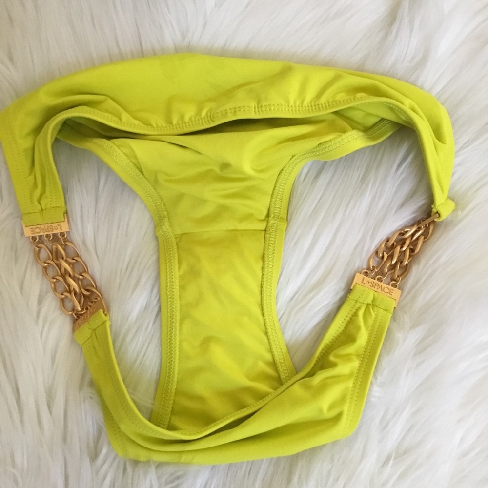L*Space Full Cut Bikini Bottom Size S - Picture 3 of 7